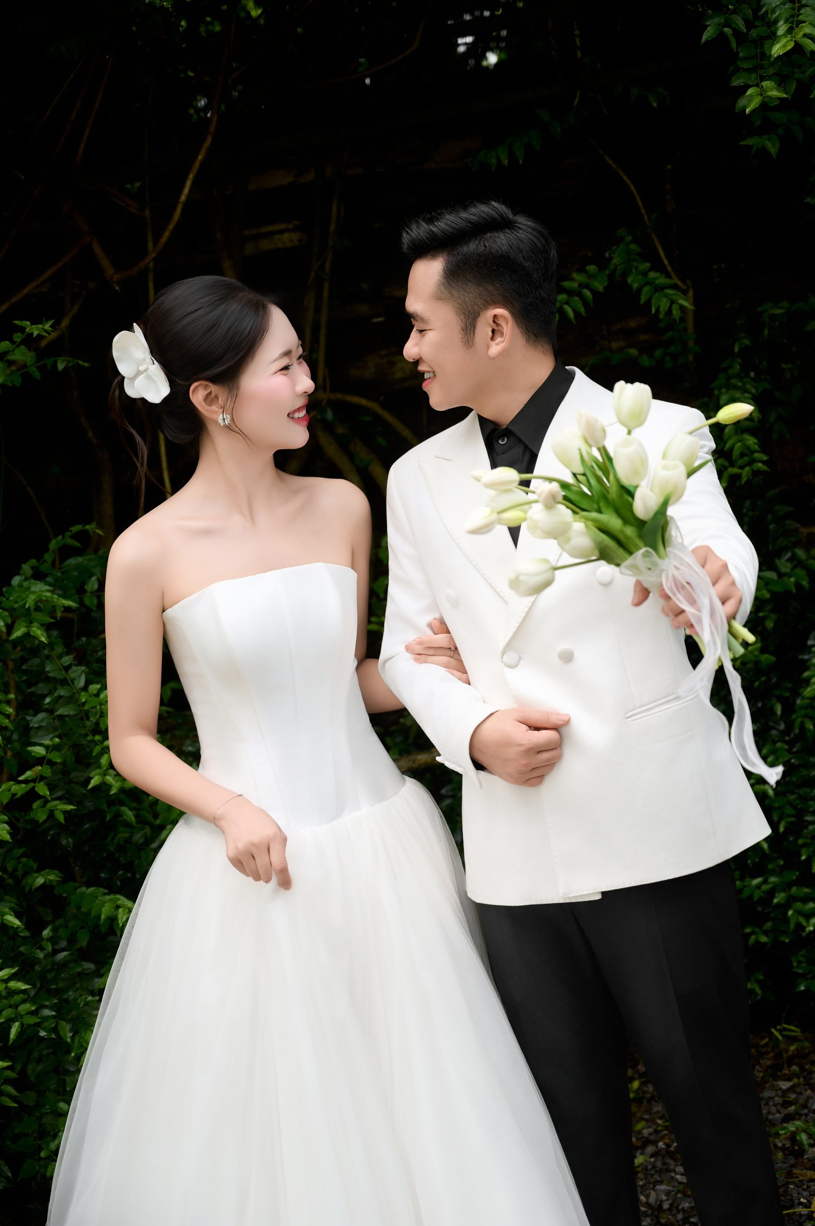 Đỗ Thanh và Linh Trang bên nhau
